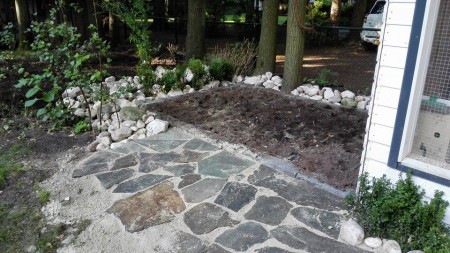 voliere 3 fundering.